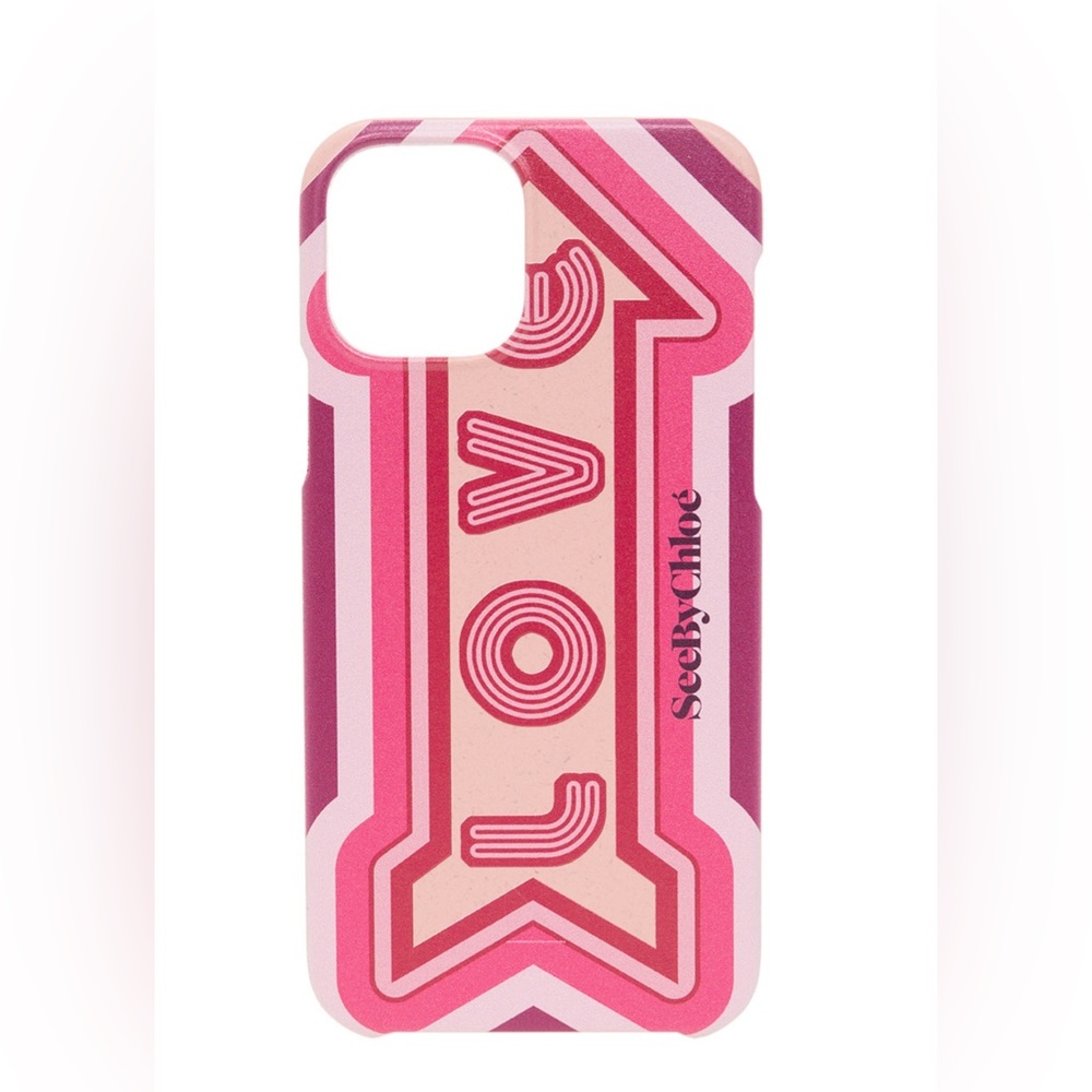 See by Chloe iPhone 13 LOVE case